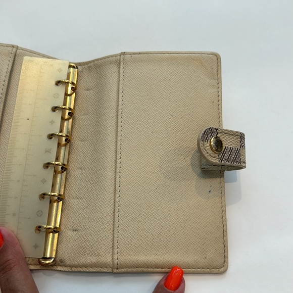 Louis Vuitton Authentic Damier Azur Pre Owned Agenda/ Passport holder. - Picture 8 of 12